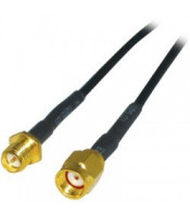 CABLE-544/10 ΠΡΟΕΚΤΑΣΗ ΚΑΛΩΔΙΟ WI-FI REVERSE SMA ΑΡΣΕΝΙΚΟ - ΘΗΛΥΚΟ 10Μ ΕΠΙΧΡΥΣΟΟΜΟΑΞΟΝΙΚΑ