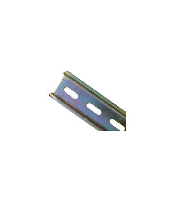 IRON DIN RAIL Ω 1mm/7.5mm 1m COLOR ZINC COATED HC-701