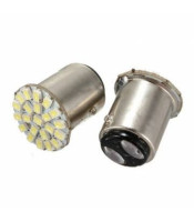 BAY15D MINI ΛΑΜΠΑ ΔΙΠΛΗΣ ΣΚΑΛΑΣ ΜΕ WHITE LED 2 TEM. MINILED ΛΑΜΠΕΣ ΑΥΤΟΚΙΝΗΤΟΥ