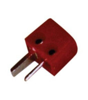 I024 RED DIN ΑΡΣΕΝΙΚΟ 2 PINS ΚΟΚΚΙΝΟ ΖΑΡΑΚΙCONNECTOR ΗΧΟΥ