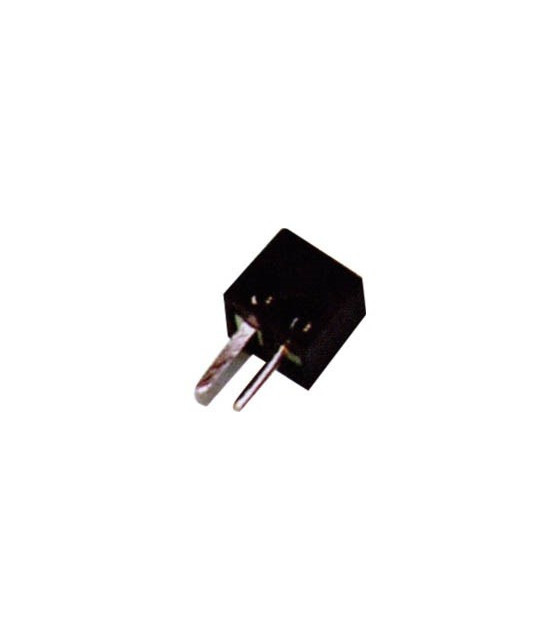 I024 BLACK DIN ΑΡΣΕΝΙΚΟ 2 PINS ΜΑΥΡΟ ΖΑΡΑΚΙCONNECTOR ΗΧΟΥ