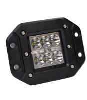 18W LED Диоден Фар 12V 24V 1600 Лумена