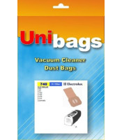 740 - Unibags  ELECTROLUX 5 ΑΝΤΑΛΛΑΚΤΙΚΕΣ ΣΑΚΟΥΛΕΣ ΓΙΑ ΗΛ. ΣΚΟΥΠΕΣ ELECTROLUX ZΣΑΚΟΥΛΕΣ ΓΙΑ ΣΚΟΥΠΕΣ