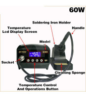 CERAMIC SOLDERING STATION 60W LCD ESD AT938D