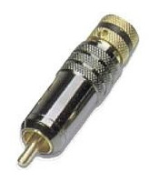 LZ 513 BLACK ΑΡΣΕΝΙΚΟ RCA 10mm ΜΑΥΡΟCONNECTOR ΗΧΟΥ