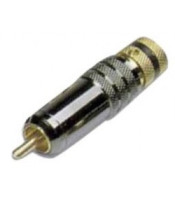 LZ 513 BLACK ΑΡΣΕΝΙΚΟ RCA 10mm ΜΑΥΡΟCONNECTOR ΗΧΟΥ