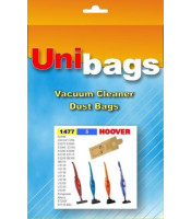 1477 - Unibags  HOOVER 5 ΑΝΤΑΛΛΑΚΤΙΚΕΣ ΣΑΚΟΥΛΕΣ ΓΙΑ ΗΛΕΚΤΡΙΚΕΣ ΣΚΟΥΠΕΣ HOOVER UΣΑΚΟΥΛΕΣ ΓΙΑ ΣΚΟΥΠΕΣ