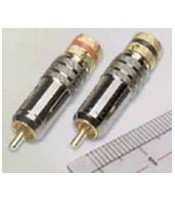 LZ 513 BLACK ΑΡΣΕΝΙΚΟ RCA 10mm ΜΑΥΡΟCONNECTOR ΗΧΟΥ