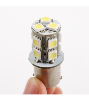 LED Лед Крушки, Canbus, 1156 (P21W), 12V, Бяла Светлина