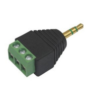 V-2084 ΑΡΣΕΝΙΚΟ ΚΑΡΦΙ STEREO 3,5mm (TRS) ΚΛΕΜΑΣCONNECTOR ΗΧΟΥ