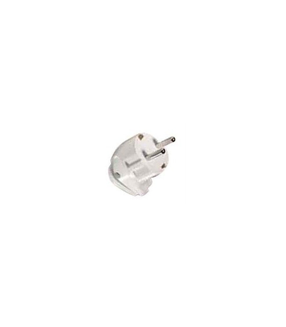 Angle Plug, Schuko Plug, Current Plug White