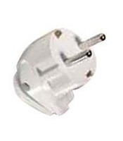 Angle Plug, Schuko Plug, Current Plug White