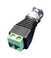 BNC ADAPTOR MALE / TERMINAL BLOCK 2P COAX