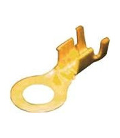 NAKED SINGLE-HOLE CABLE LUG 6.3-2.5 BRASS 6926451