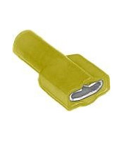 SLIDE CABLE LUG NYLON COATED (Χ/Α) FEMALE YELLOW F5-6.4AF/8 CHS