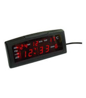 ZXTL-13A red green word hing electronic calendar clock LED calendar calendar time voice