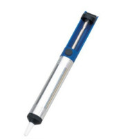 METAL PUMP CHROME/BLUE