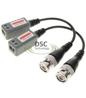 CCTV Camera BNC Male UTP CAT5 Video Balun Transceiver