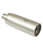 SS2-1065 XLR ΑΡΣΕΝΙΚΟ ADAPTOR ΣΕ RCA ΘΗΛΥΚΟCONNECTOR ΗΧΟΥ