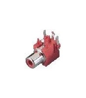 RJ 2410 RED CONNECTOR RCA ΘΗΛΥΚΟ ΠΛΑΚΕΤΑΣ ΚΟΚΚΙΝΟCONNECTOR ΗΧΟΥ