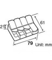 Utility Component Storage Box Pro'sKit 903-133S