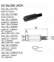 MJ-095N ΒΥΣΜΑ ΤΡΟΦΟΔΟΣΙΑΣ ΘΗΛΥΚΟ ΚΑΛΩΔΙΟΥ 2,35*0,7mmCONNECTORS