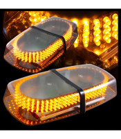 240 LED Light Bar Roof Top Emergency Hazard Warning Flash Strobe Yellow Amber