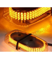 240 LED Light Bar Roof Top Emergency Hazard Warning Flash Strobe Yellow Amber