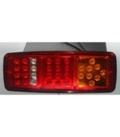 LED стопове мигач задна светлина 24v за камион бус ТИР, ремарке 28 * 10.5 CM