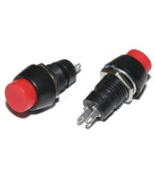 КРЪГ БУТОН ВКЛЮЧВАНЕ-ИЗКЛЮЧВАНЕ Φ10 PBS-20A, pbs20 PUSH SWITCH 10mm