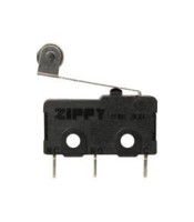 Microswitch lever with roller, SPDT, 5A / 250VAC, 20x6x10mm, ON- (ON)