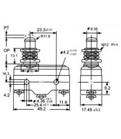 LIMIT SWITCH 15A 125/250VAC Z-15GQ-B (1307)