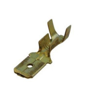 NAKED MALE SLIDE CABLE LUG 4.8-1.3 BRASS 805202 CYI