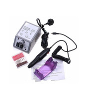 Professional Manicure Pedicure Set - Grey + Purple + Black