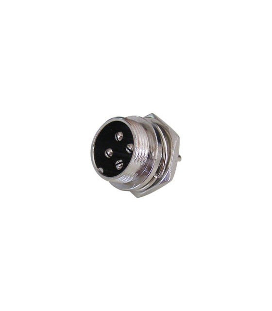 LZ-306-4p CB CONNECTOR ΓΙΑ ΣΑΣΙ MALE 4 PINS, MIC334CONNECTOR ΗΧΟΥ