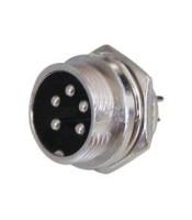 LZ-308-5p CB CONNECTOR ΓΙΑ ΣΑΣΙ MALE 5 PINS, MIC335CONNECTOR ΗΧΟΥ