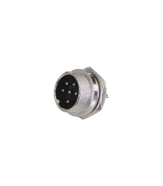 MICROPHONE CONNECTOR MALE 6P LZ310 (CN034) LZ