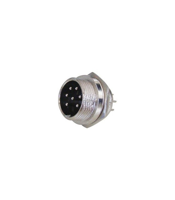 LZ-312-7p CB CONNECTOR ΓΙΑ ΣΑΣΙ MALE 7 PINS, MIC337CONNECTOR ΗΧΟΥ