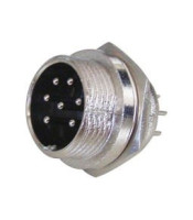 LZ-312-7p CB CONNECTOR ΓΙΑ ΣΑΣΙ MALE 7 PINS, MIC337CONNECTOR ΗΧΟΥ