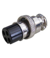 LZ-305-4p ΜΙΚΡΟΦΩΝΟΥ, CB CONNECTOR FEMALE 4 PINS, M16/IP40CONNECTOR ΗΧΟΥ