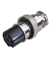 LZ-313-8p ΜΙΚΡΟΦΩΝΟΥ, CB CONNECTOR FEMALE 8 PINS, M16/IP40CONNECTOR ΗΧΟΥ