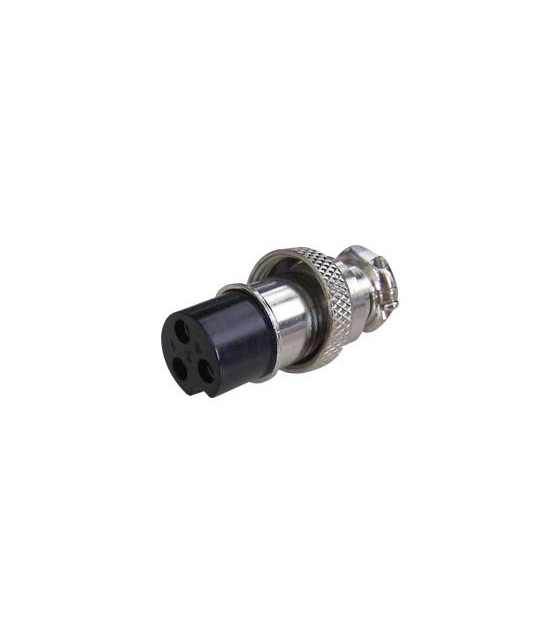 MICROPHONE CONNECTOR FEMALE 3P LZ303 (CN033) WAN