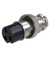 MICROPHONE CONNECTOR FEMALE 3P LZ303 (CN033) WAN