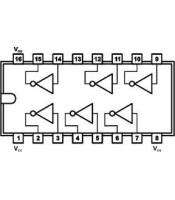 CD 4009 IC ΟΛΟΚΛΗΡΩΜΕΝΟ ΚΥΚΛΩΜΑ CD4009ΗΜΙΑΓΩΓΟΙ - IC