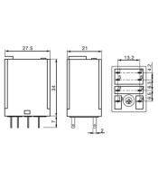 Industrial Relay 55.02A 12VdC