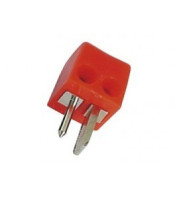 I024 RED DIN ΑΡΣΕΝΙΚΟ 2 PINS ΚΟΚΚΙΝΟ ΖΑΡΑΚΙCONNECTOR ΗΧΟΥ