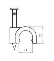 ROKA 10MM ROUND ΡΟΚΑ ΚΑΛΩΔΙΩΝ 10 ΧΙΛΙΟΣΤΩΝ ΣΤΡΟΓΓΥΛΗ 100 ΚΟΜΜΑΤΙΑΣΤΗΡΙΞΗ ΚΑΛΩΔΙΩΝ