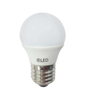 E27-5W BLUB COOL ΛΑΜΠΑ ME LED 230V 6W E27 6000K 270° 500 LUMENE27