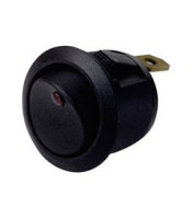 ROCKER SWITCH Φ23 3P ON-OFF 20A/14V DC RED ΝΕΟΝ