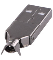 USB CONN-2 USB A CONNECTOR ΑΡΣΕΝΙΚΟ ΚΑΛΩΔΙΟΥ 4 PINCONNECTORS